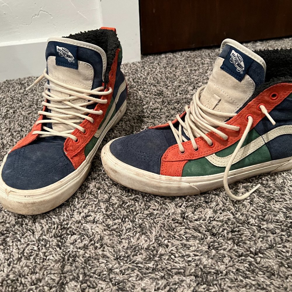 Vans ultracush multicolor high tops 11 Mens